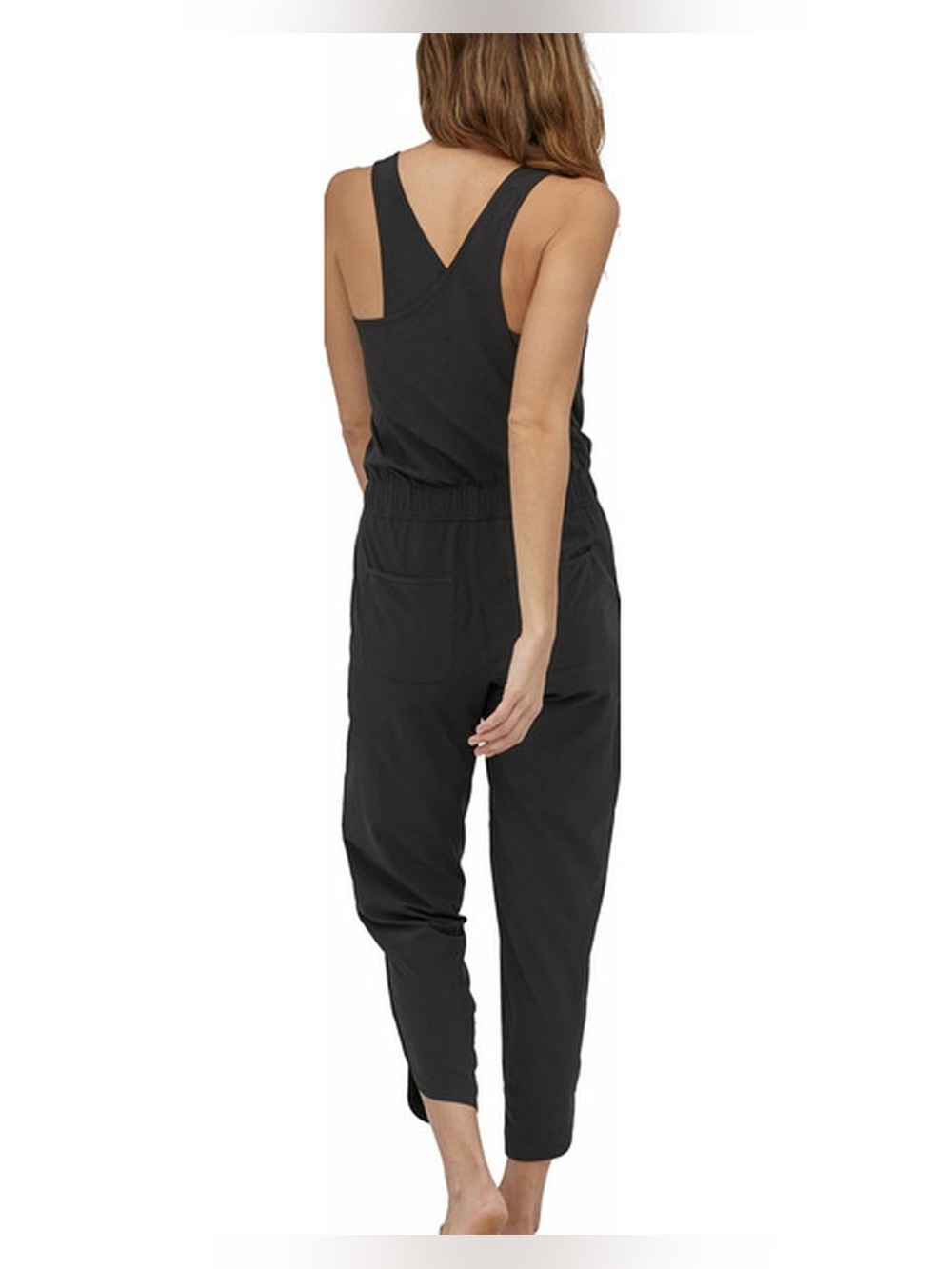 Patagonia Fleetwith Jumpsuit - XL - black cross-back sleeveless lightweight